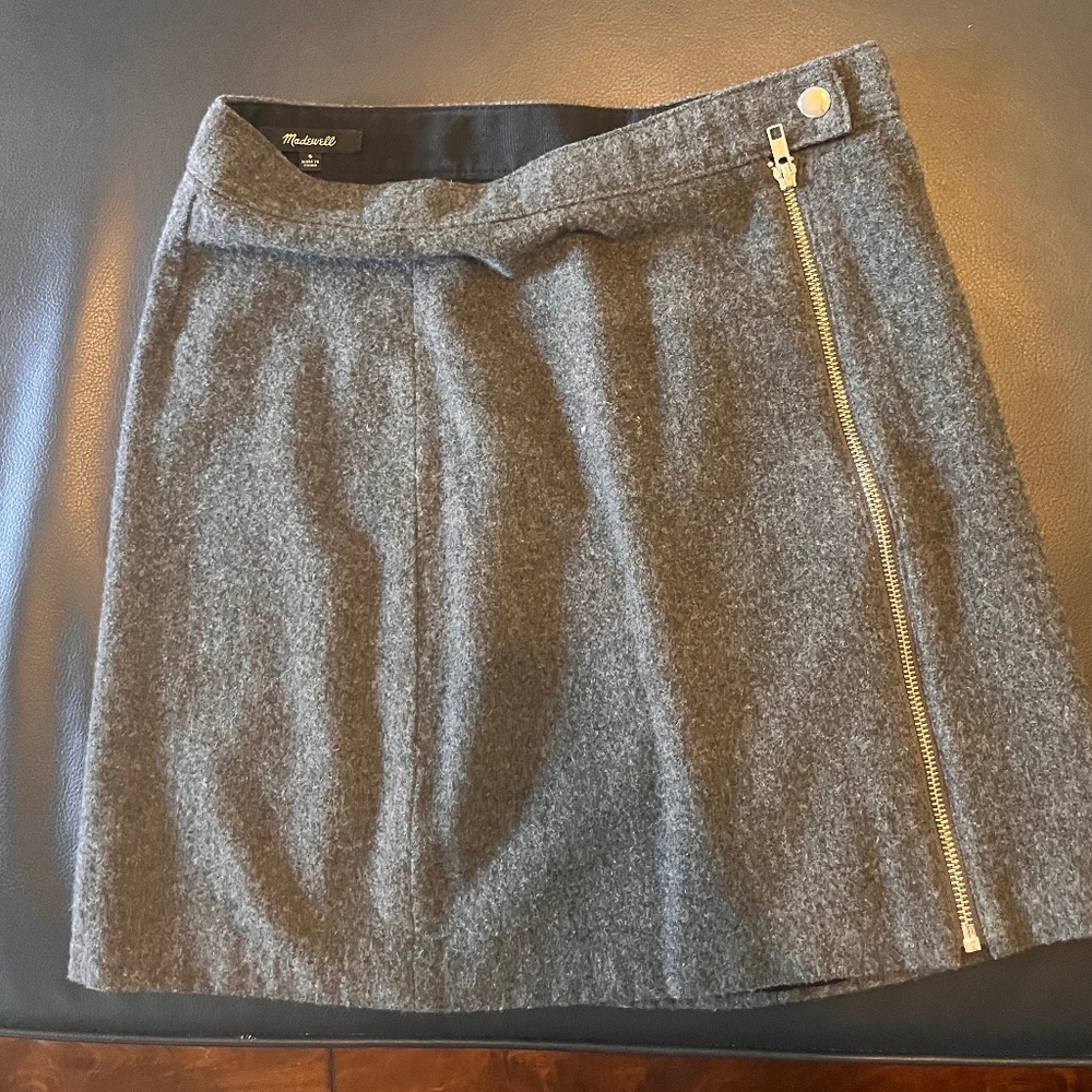 Grey Madewell pencil skirt